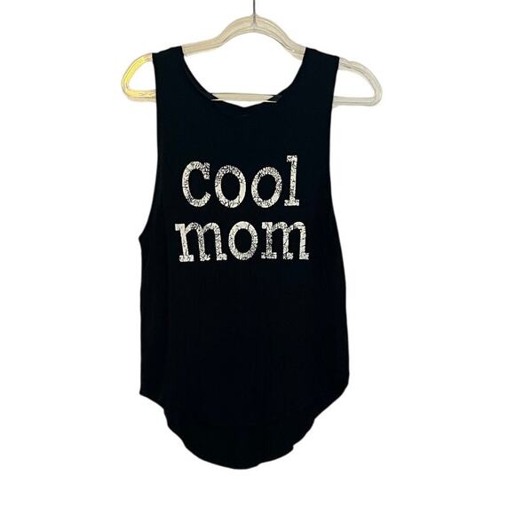 None and/or Unknown Tops - Cool Mom Black Tank